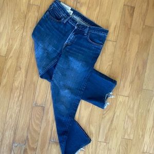Abercrombie and Finch Baxter Low Rise Jeans